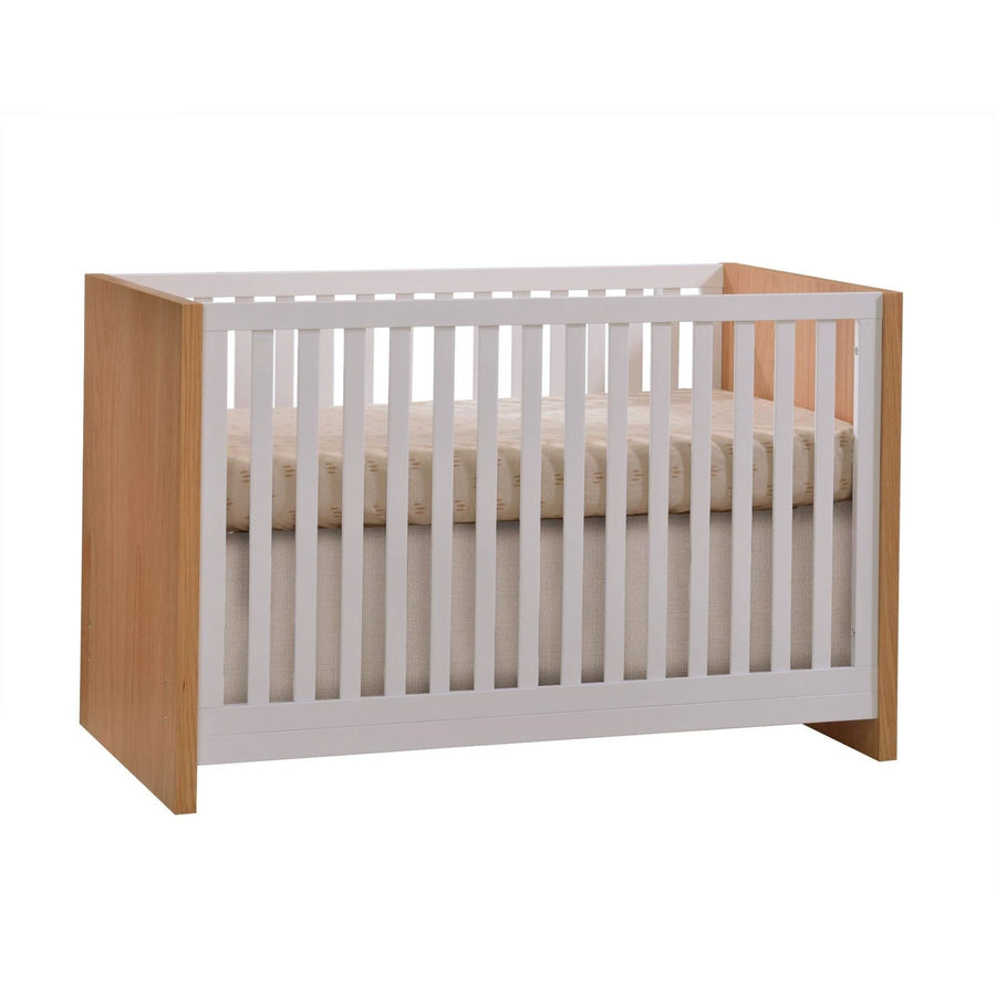 Natart - Linea - Oak and White - standard crib Natart Juvenile - Convertible Crib - 19003.60 Tiny Toes in Dreamland