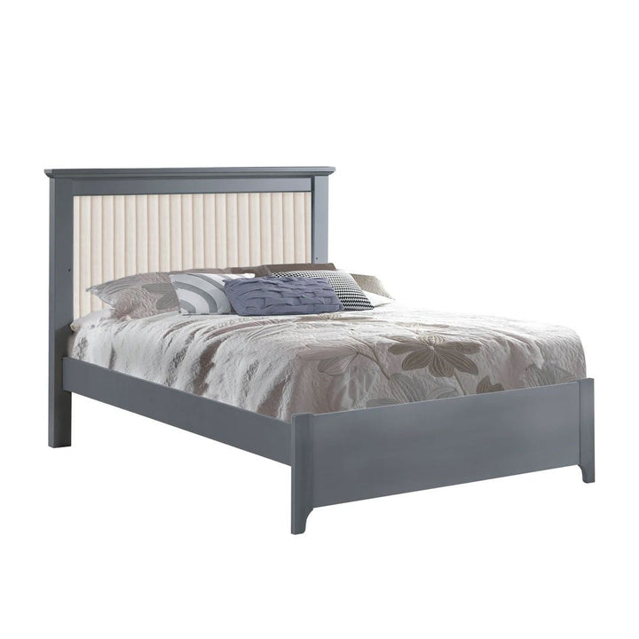 Natart - Taylor - Elephant Grey - Double bed 54" (low profile footboard) - with or without panel Natart Juvenile - Double Bed - 65099P97 - 74 Tiny Toes in Dreamland