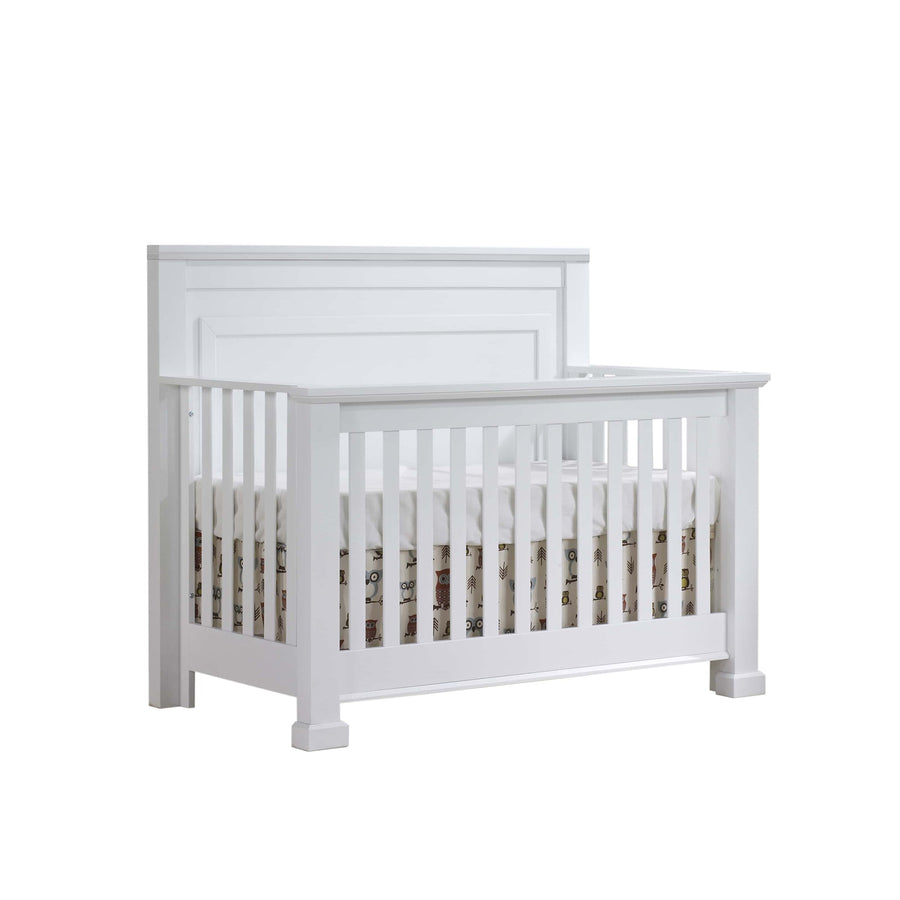 Natart - Taylor White “5 - in - 1” Convertible Crib Natart Juvenile - Convertible Crib - 65003 - 70 Tiny Toes in Dreamland