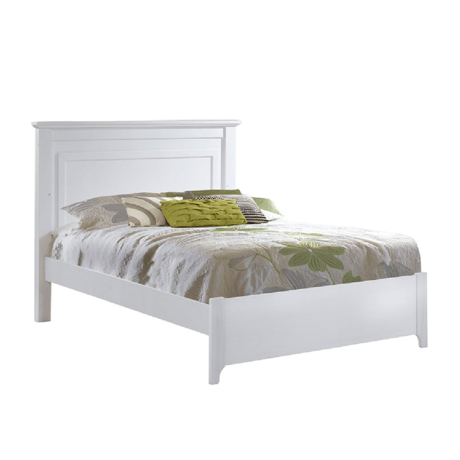 Natart - Taylor White Double bed 54" (low profile footboard) - with or without panel Natart Juvenile - Double Bed - 65097 - 70 Tiny Toes in Dreamland