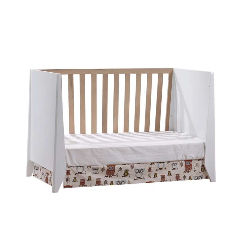 Nest Juvenile - Flexx Premium Classic crib - White/Natural Wheat Nest Juvenile - Classic Crib - 95001 - 02 Tiny Toes in Dreamland