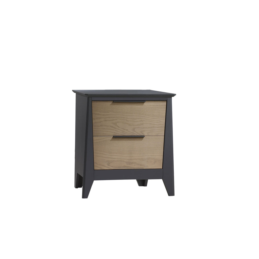 Nest Juvenile - Flexx Premium Nightstand - Graphite / Natural Wheat Nest Juvenile - Baby & Kids Nightstand - 95070 - 52 Tiny Toes in Dreamland