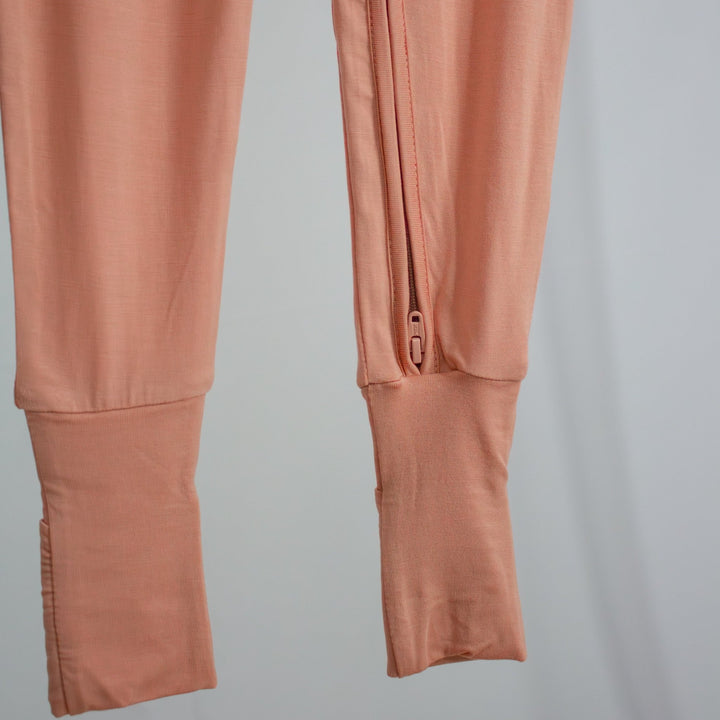 Roseate Bamboo Convertible Zippered Romper Lulush The Label Kids Clothing - Baby & Toddler Sleepwear - CZS-PNK-0 Tiny Toes in Dreamland