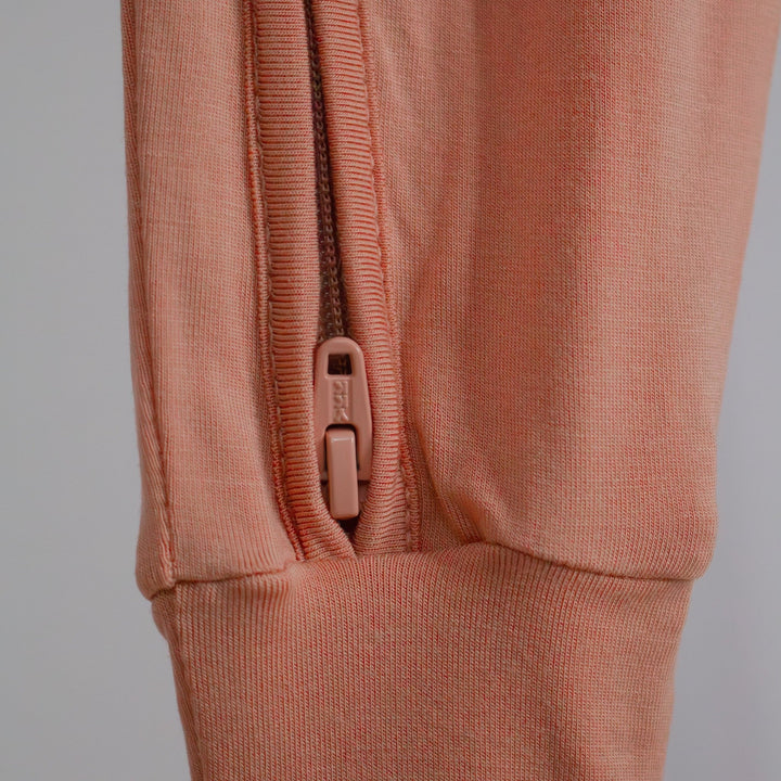 Roseate Bamboo Convertible Zippered Romper Lulush The Label Kids Clothing - Baby & Toddler Sleepwear - CZS-PNK-0 Tiny Toes in Dreamland