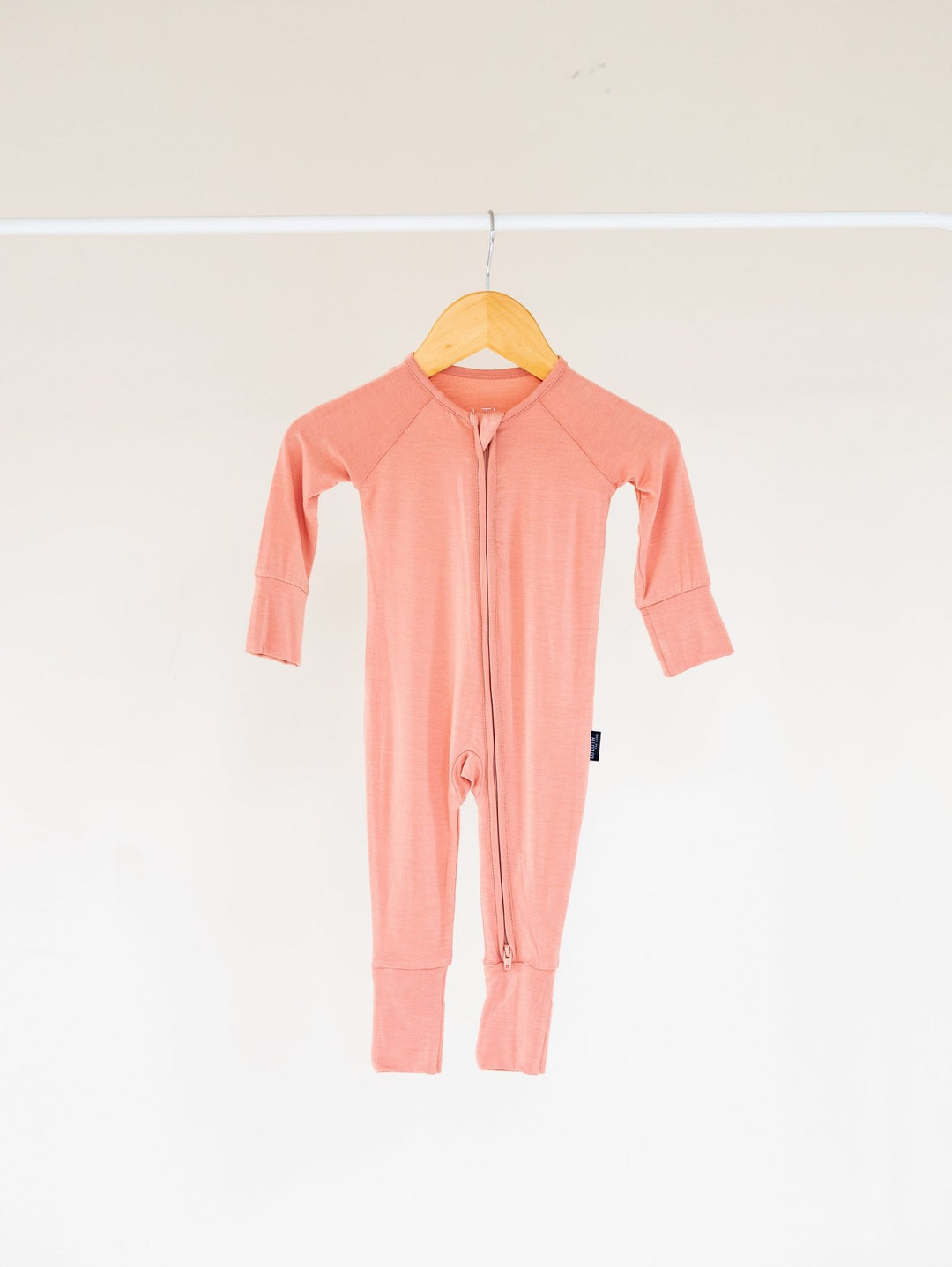 Roseate Bamboo Convertible Zippered Romper Lulush The Label Kids Clothing - Baby & Toddler Sleepwear - CZS-PNK-0 Tiny Toes in Dreamland
