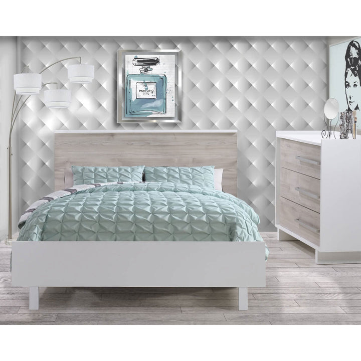 Tulip - Urban/Metro - Twin Bed Conversion Rails and Low profile footboard 54" (sold as a set only) Tulip - Convertible Crib Kits - TU00DBR - TU99DB - LB - SET - 70 Tiny Toes in Dreamland