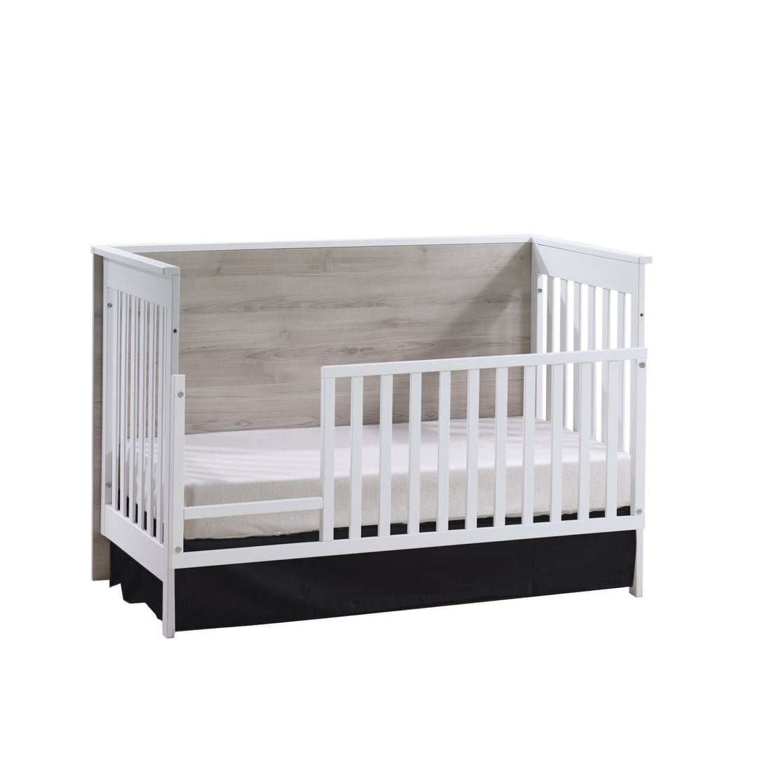 Urban Convertible Crib and 3 Drawer Dresser XL (sold as a set only) - White/Sand Tulip - Nursery Furniture Sets - TU1506 - TU1534 - 20 - SET Tiny Toes in Dreamland