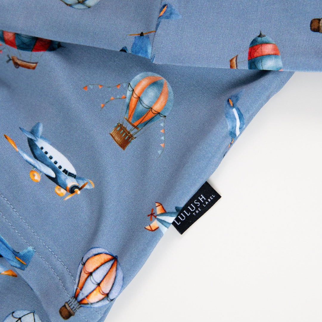 Vintage Voyager Two - Piece Pajama Set Lulush The Label Kids Clothing - Baby & Toddler Sleepwear - sku-50051767861545 Tiny Toes in Dreamland